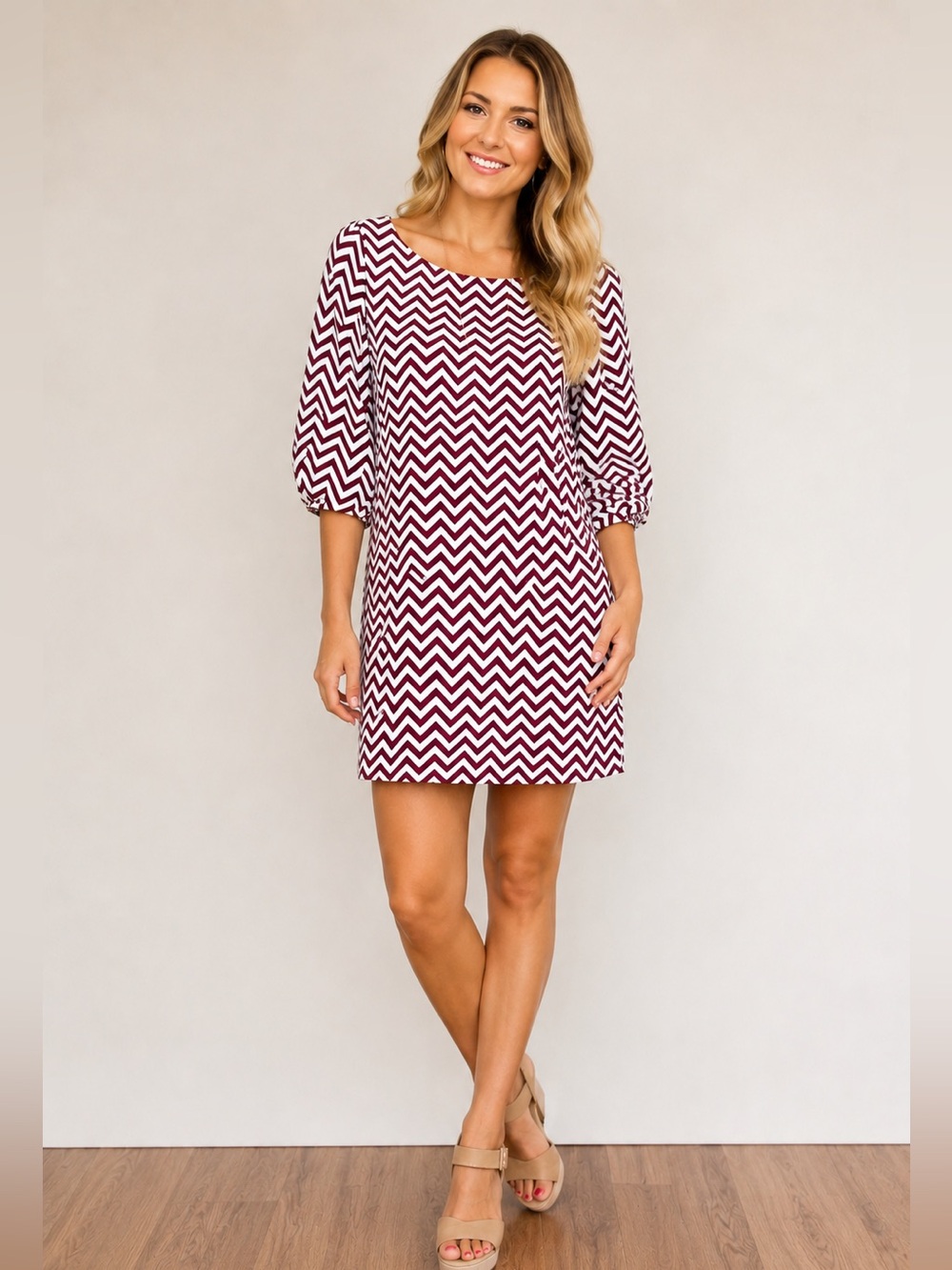 Chevron Dress Size Small from Collegiate Outfitters